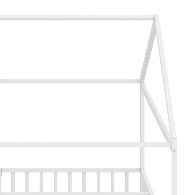 Lit d'angle Montessori, Blanc