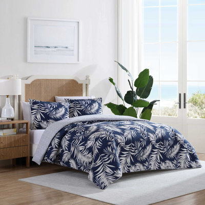 Nautica Marina Leaf Reversible Comforter Set