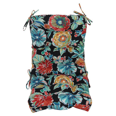 Coussin de chaise d'extérieur capitonné