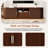 Rustic TV Stand With Sliding Wood Slatted Doors For Tvs Up To 75", Farmhouse Fluted TV Cabinet With Drawer And Cable Management For Living Room, Bedroom-1137794226