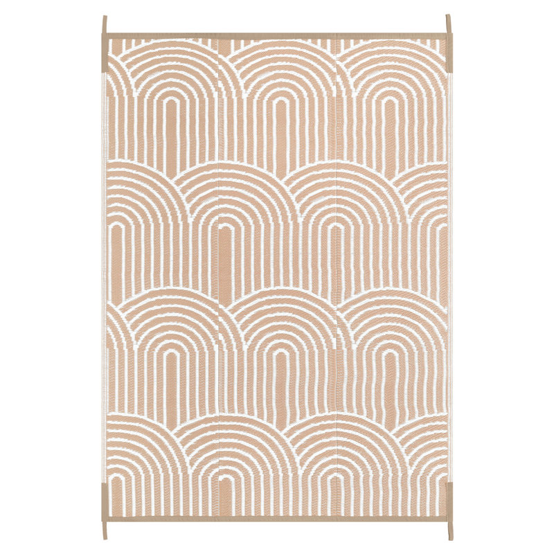 Tapis en PP durable pour une utilisation à l'extérieur Tapis parfait pour les patios, les jardins et les zones de piscine
