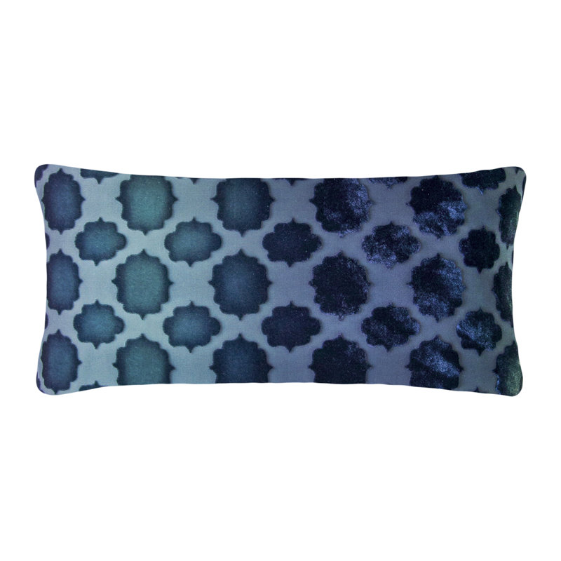 Mod Fretwork Mini Rectangle Pillow Cover & Insert, Shark