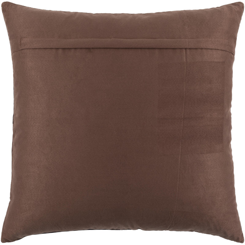 Housse de coussin rectangulaire en cuir Sheffield