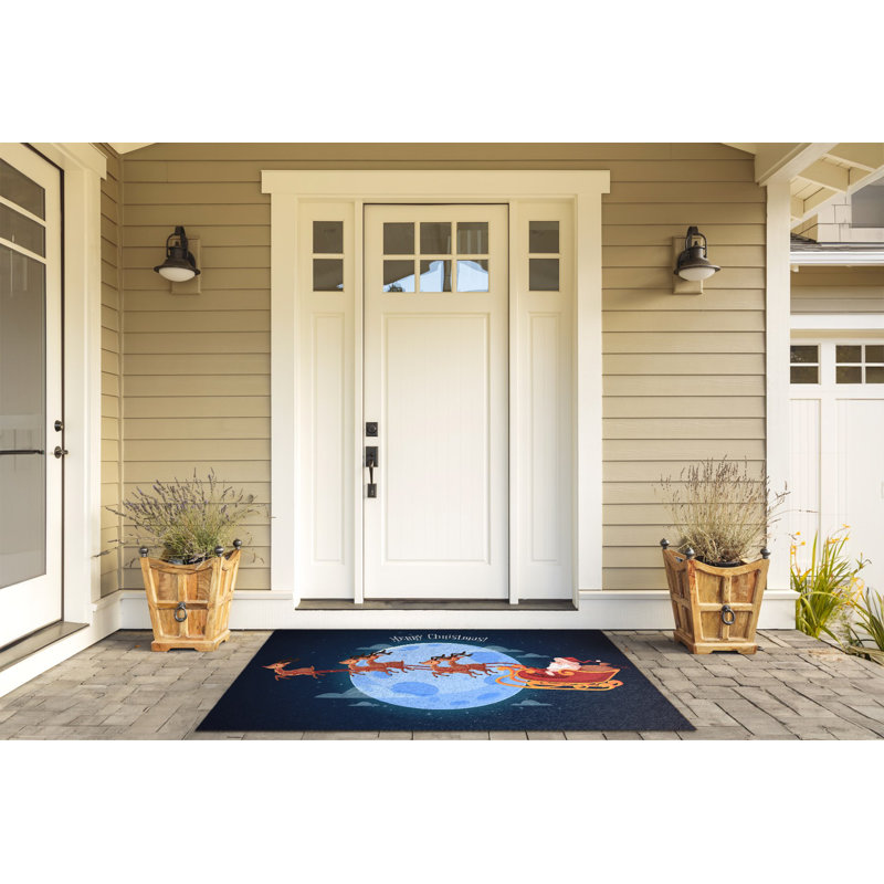 Non-Slip Christmas Outdoor Doormat
