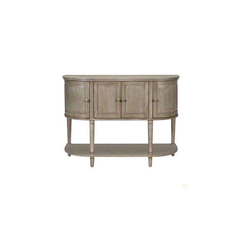 Armoire décorative avec tablette inférieure