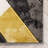 Marvale Gold Modern Geometric 3D Textured Rug-40096848