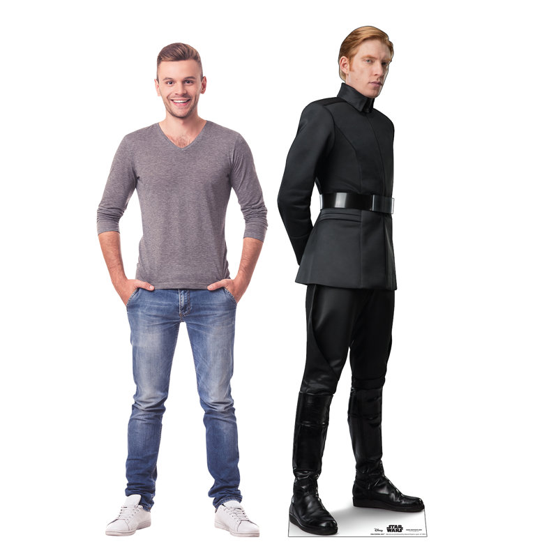 73'' Black Cardboard Standup of General Hux from Star Wars