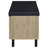 White Oak 2-door Storage Bench-854957107