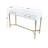 Hursey 47'' Solid Wood Top Console Table