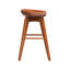 Tabouret de bar et de comptoir pivotant en bois massif Basnti-449026040-449026047