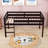 Eriqua Twin Size Wood Loft Bed-1057670125