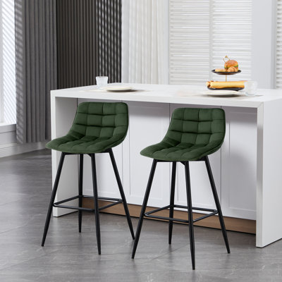 Heyman Upholstered Counter Stool