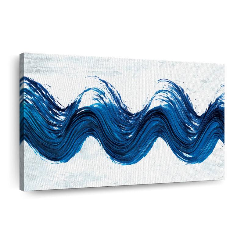 Wave Abstract, 36" H x 24" W x 1.25" D