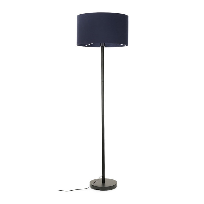 129cm Torchiere Floor Lamp, Blue