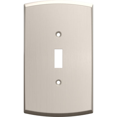 Franklin Brass Soft Arch 1-Gang Oversized Light Switch/Toggle Cover Wall Plate