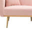 Adalaide 2 Seater Velvet Sofa Bed-2100165976