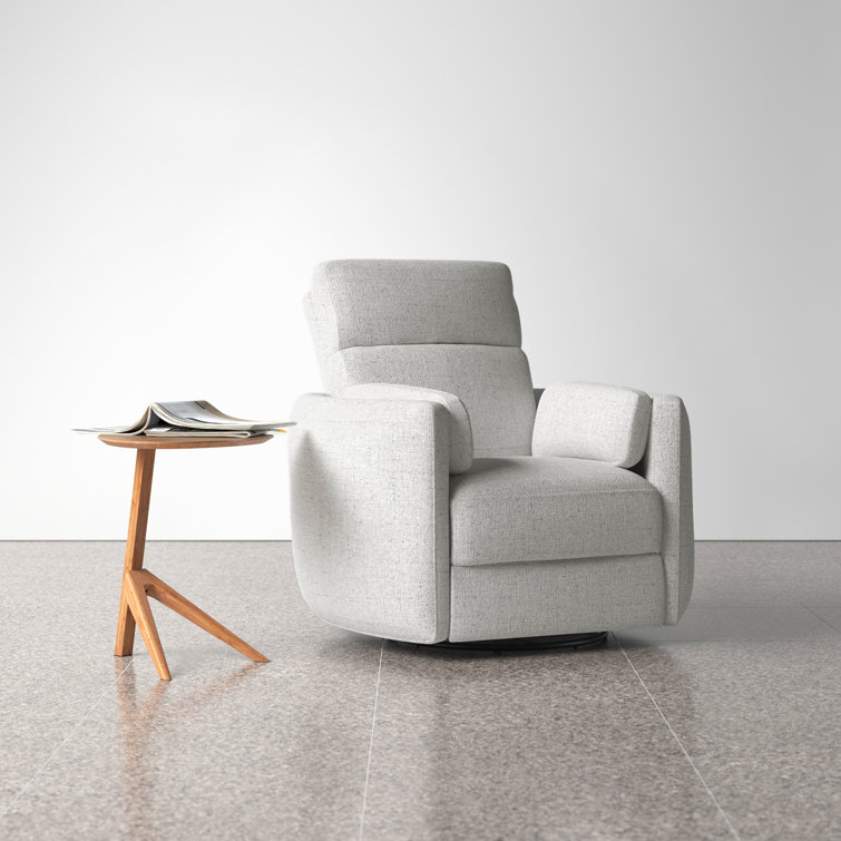 Jelissa 40" Wide Swivel Glider Power Recliner