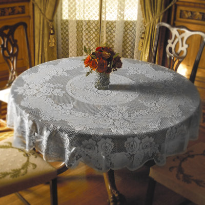 Billups Floral Round Tablecloth