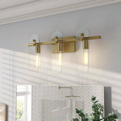 Éclairage pour salle de bain à 3 lumières Juwariya