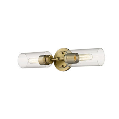 Éclairage pour salle de bain à intensité variable 2 lumières Abud-Aleem