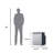 Equator 12V/DC Mini-Fridge Freezer 2.8cf Stainless for RV BOAT OFF-GRID