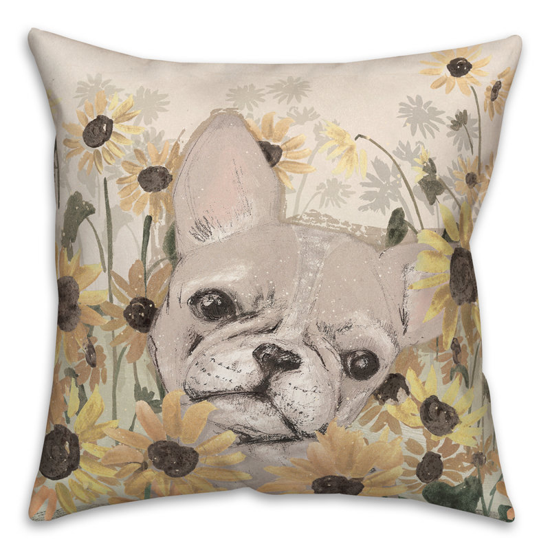 Coussin intérieur / extérieur Frenchie