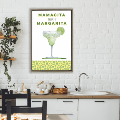 Cadre flottant Mamacita Needs Margarita, design par Brett Blumenthal