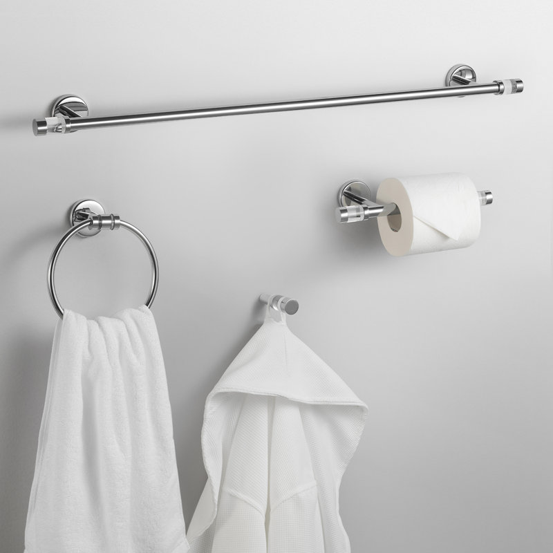 Éclairage pour meuble-lavabo à 3 lumières à intensité variable Watsonville, Chrome