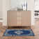 Burnie Oriental Blue/White Area Rug