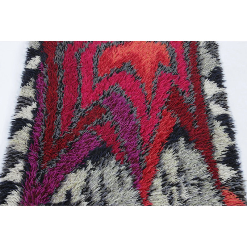 Scandinavian One-of-a-Kind 2'9x4'7 Hand Knotted Area Rug