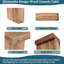 Console en bois massif L 45 po-217644325