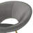 Barrett 25"W Upholstered Velvet Contemporary Accent Chair with Curved Back and Gold Metal Base-70863520