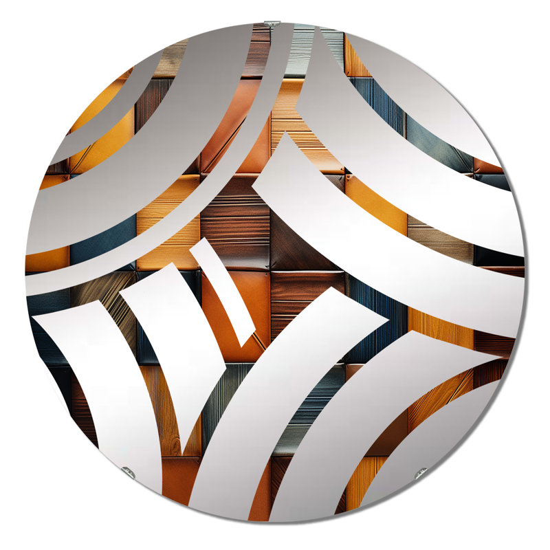 Miroir décoratif Bemiston, 31,4 po x 31,4 po