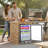 24" Outdoor Beverage Fridge Cooler 150QT Beer Refrigerator Indoor Outdoor
