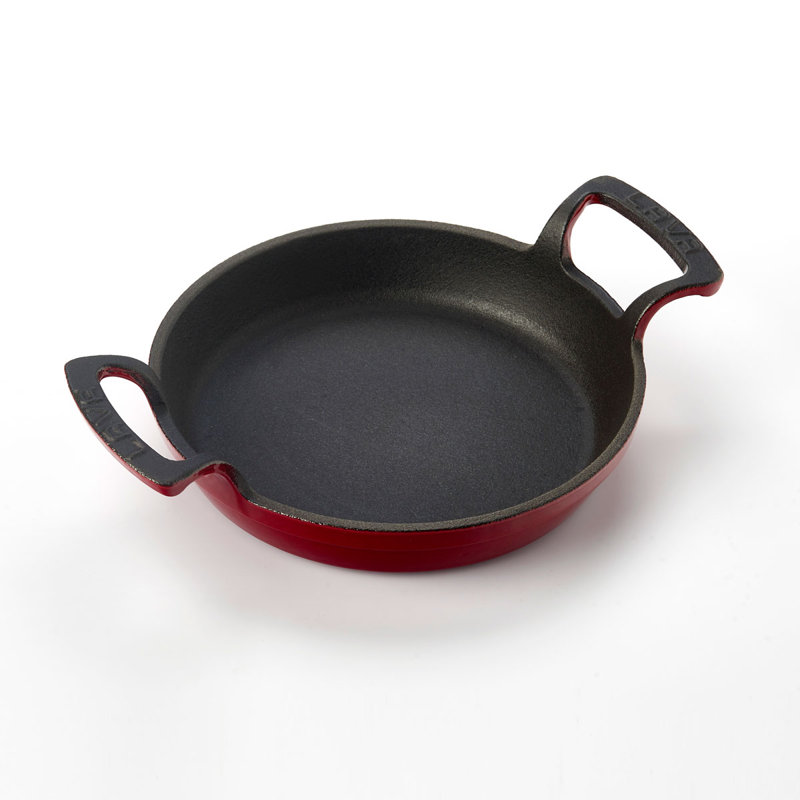 Poêle en fonte émaillée Lava, 0,5 pte, 2.04" H x 9.05" L x 6.73" W