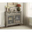 Armoire console polyvalente à 2 portes avec 3 tiroirs pour un rangement élégant