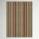 Tapis rayé vert intérieur / extérieur Brendel