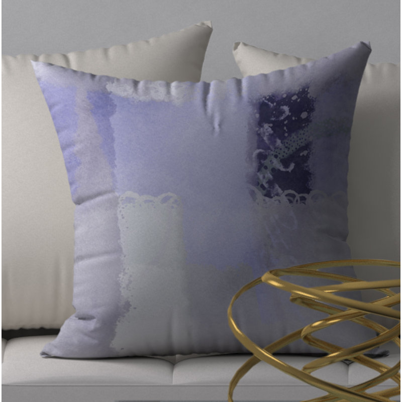 Petite housse de coussin décorative carrée/insert, 24" X 24"