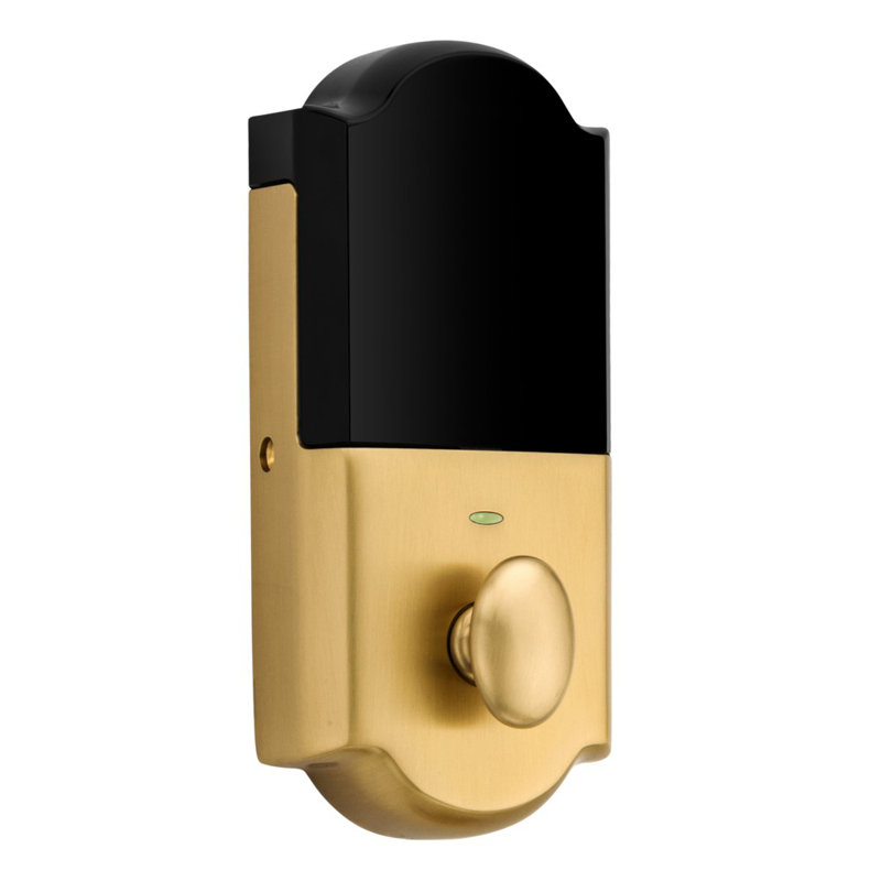 Touchscreen Boulder Standalone Deadbolt, Satin Brass