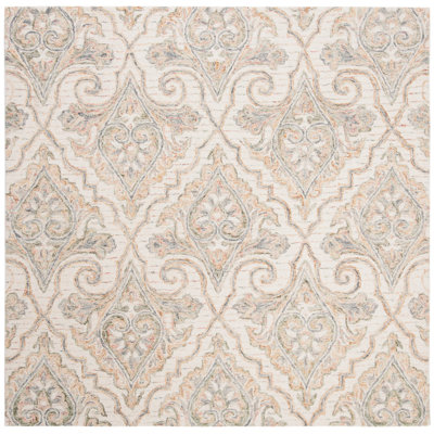 Prospe Hand Tufted Wool Floral Rug