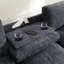 Canapé modulaire avec haut-parleur Bluetooth, ensemble de canapé Comfy Cloud avec table rabattable, porte-gobelets, chargeur USB-486832555