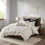 Housse de couette rayée 100% coton