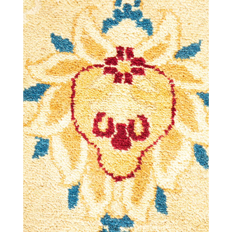 Classic One-of-a-Kind 6' 1" x 9' 2" Hand Knotted Area Rug