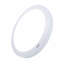Plafonnier DEL ultraplat E2 Lighting de 20 cm (8 po) avec détecteur de mouvement PIR intelligent, 18 W, 3 températures de couleur sélectionnables, blanc, lot de 1