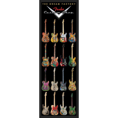 Fender Guitars The Dream Factory - Single Picture Frame Graphic Art