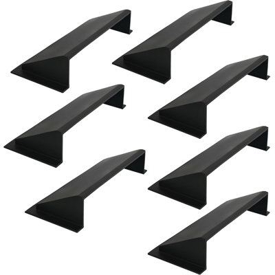 PACK of 7 Solid Metal Deflector 4"x10" Unbreakable Cast Aluminum | Air & Heat Diverter