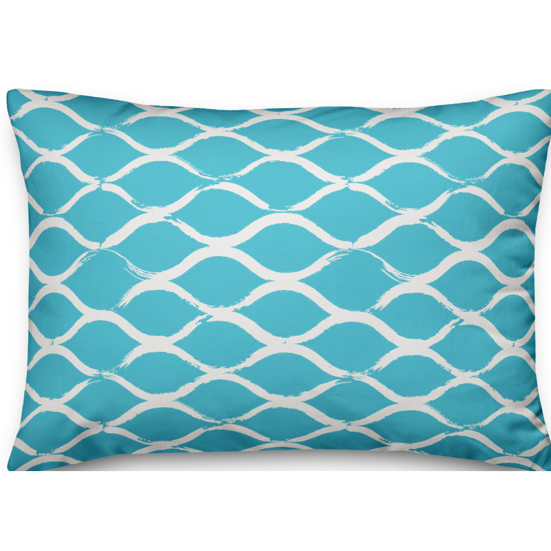 Indoor/Outdoor Reversible Throw Pillow