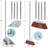 Broom And Dustpan Set For Home, Kitchen Broom With Dustpan Combo Set, Heavy Duty Dustpan With Long Handle