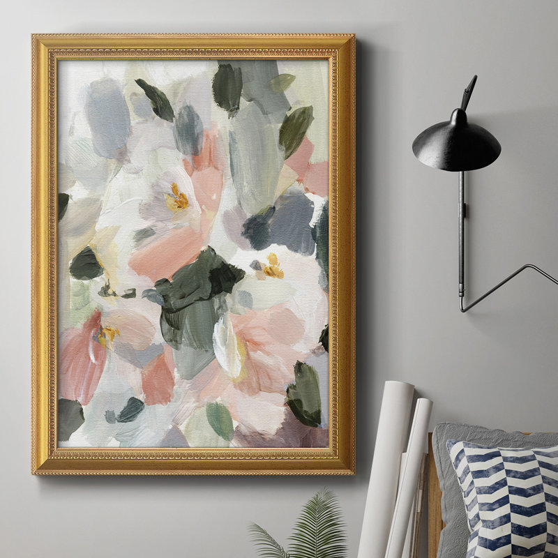 Toile tendue de qualité supérieure Soft As Petals II - prête à être accrochée, H 20 po x l 16 po x P 1 po