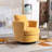 Yelina Polyester Slipcovered Swivel Barrel Chair-1755717646